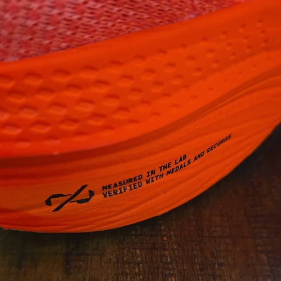 Nike Alphafly Next% 2 in Bright Orange - Picture 9 of 15